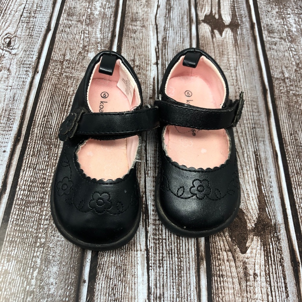 Girl Toddler Black Koala Kids Size 5 Mary Jane